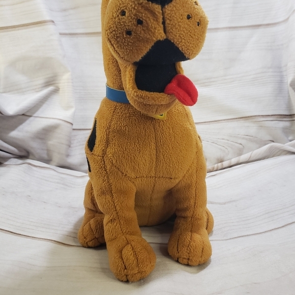 🌞SOLD🌞 TY Scooby Doo Great Dane Dog Plush Stuffed Toy 11 Inch 2014 Embroidered - Picture 3 of 9